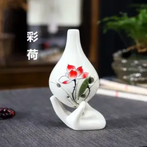 6-Hole Mid-Tone C Ocarina with Hand-Painted Floral Design 14 S3a9c1c2d3558460b9630387e5b9f33d0D