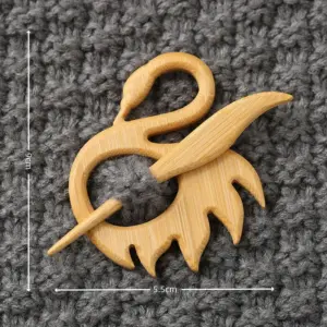 Wooden Brooch with Animal Motifs 18 S3a9ff586bf9c4c9a9e4724e8442bcf8fa