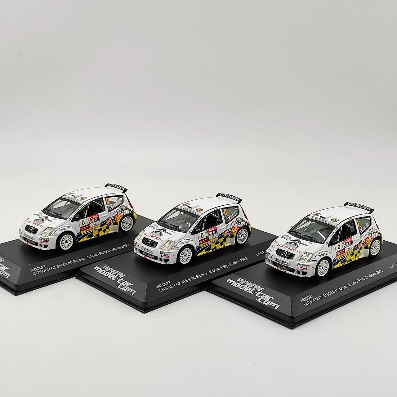 2009 Citroen C2 S1600 Rally Model 1:43 Scale 4 2009 Citroen C2 S1600 Rally Model 1:43 Scale - Image 4