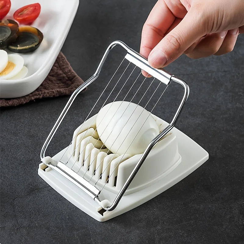 Modern Stainless Steel Egg Slicer for Kitchen 6 Modern Stainless Steel Egg Slicer for Kitchen - Image 6