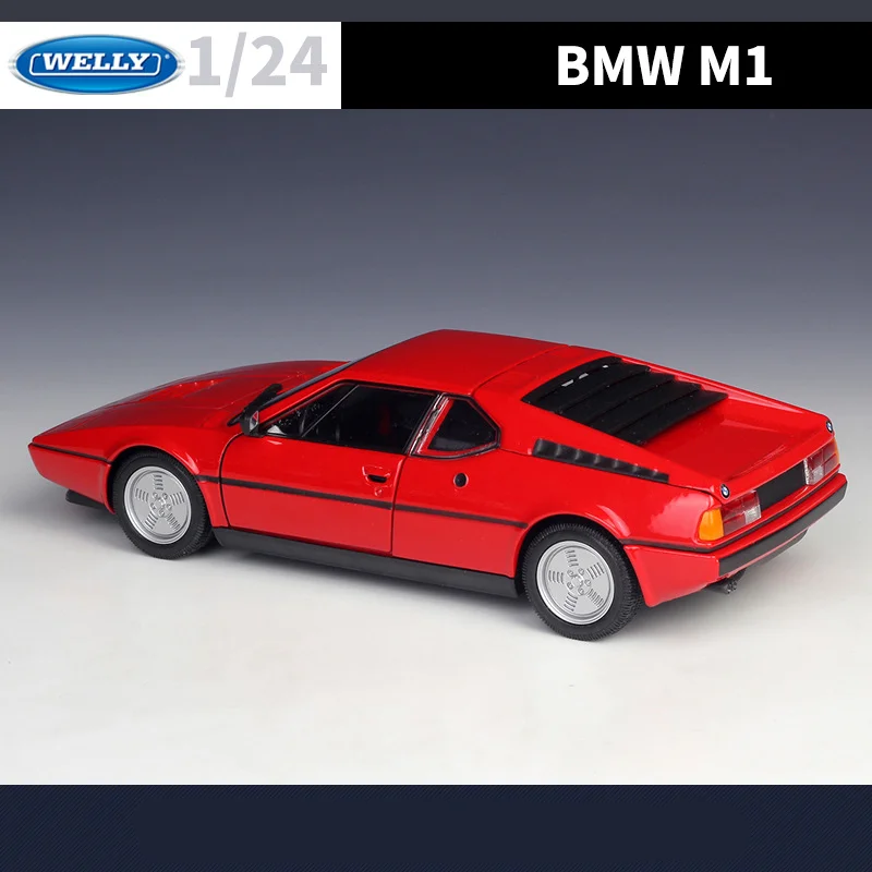 WELLY 1:24 BMW M1 Classic Diecast Model 6 WELLY 1:24 BMW M1 Classic Diecast Model - Image 6