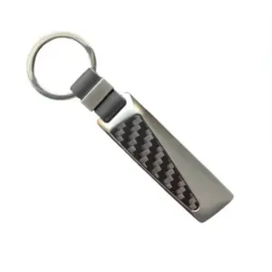 Metal Car Keychain with Carbon Fiber Pattern 4 S3b057c11a7774e67b377f5ad6df2a9b2u
