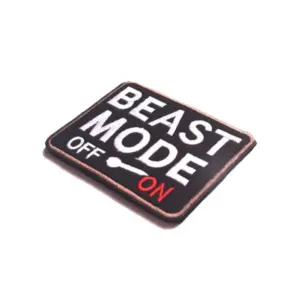 Beast Mode On Patch for Apparel and Gear 11 S3b1ccf28b2544755a132cd3020b09154p