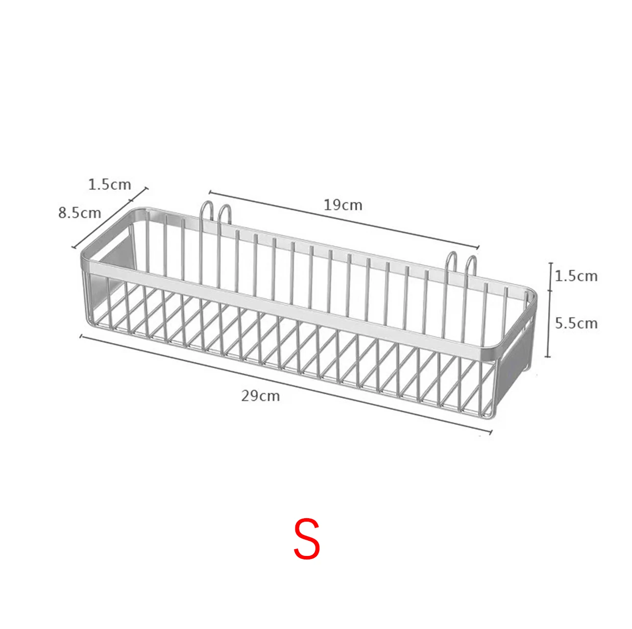 Stainless Steel Hanging Cutlery Organizer 8 Stainless Steel Hanging Cutlery Organizer - Image 8