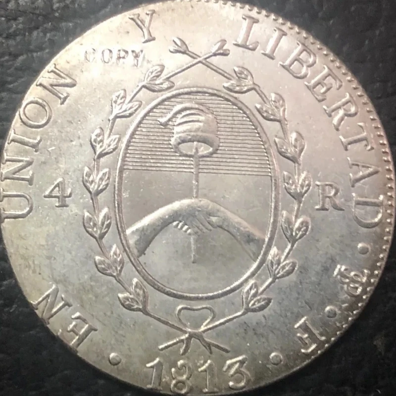 Vintage European Style Replica Coin, 31mm 3 Vintage European Style Replica Coin, 31mm - Image 3