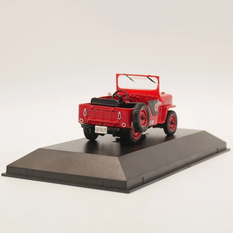 Vintage Red Jeep Willys Model for Collectors 5 Vintage Red Jeep Willys Model for Collectors - Image 5