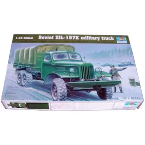 1:35 Soviet ZIL-157K Military Truck Model Kit 4 S3b3ddeef07ba4391a4b835a1c0575175f