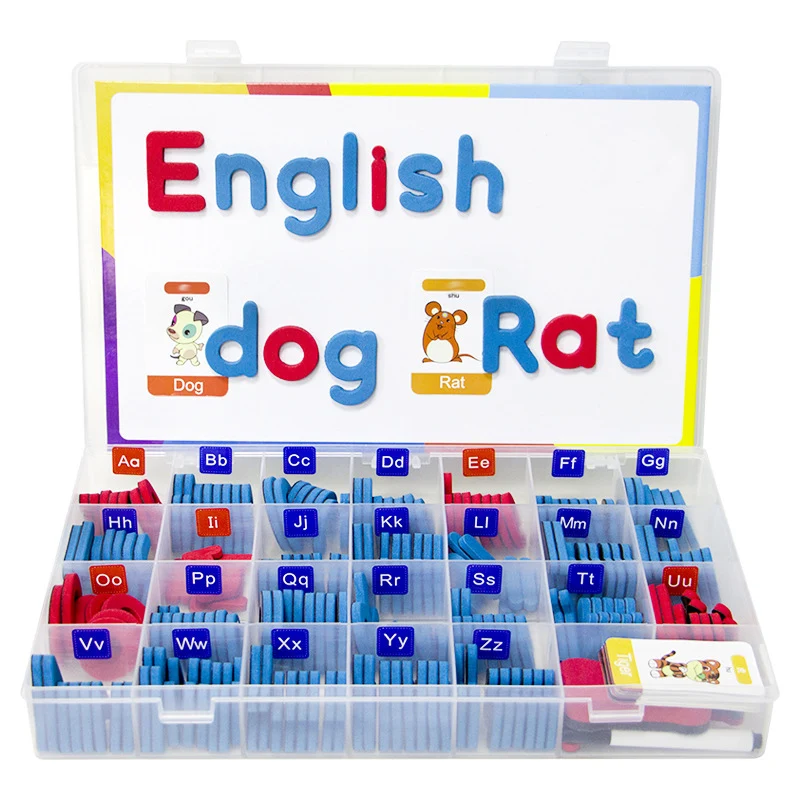 Magnetic Alphabet Set for Kids 234 Pieces 5 Magnetic Alphabet Set for Kids 234 Pieces - Image 5