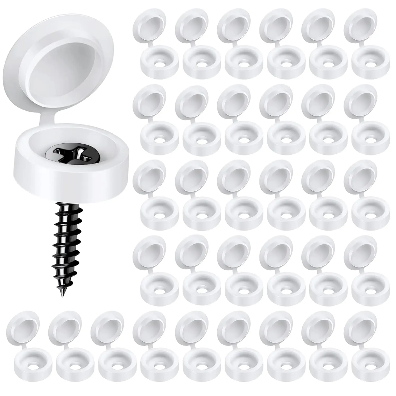 Plastic Screw Cover Set for Furniture 8 Plastic Screw Cover Set for Furniture - Image 8