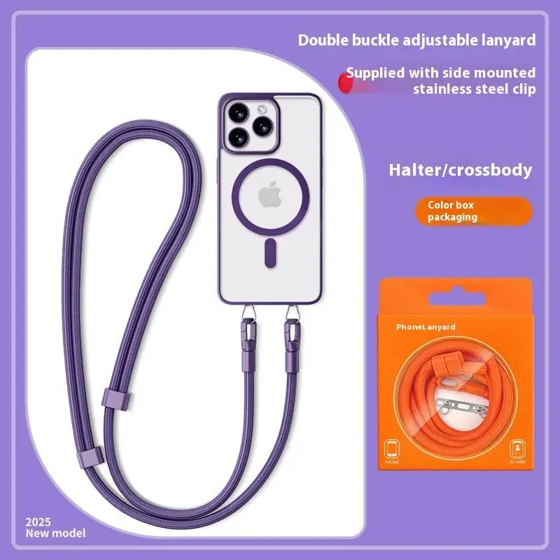 Stainless Steel Dual Buckle Phone Lanyard 3 Stainless Steel Dual Buckle Phone Lanyard - Image 3