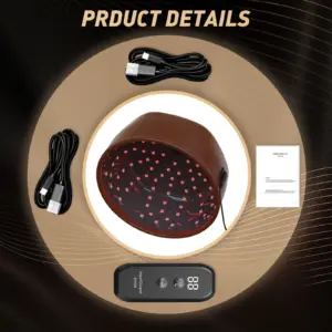 Infrared Hair Growth Cap with 120 Diodes 13 S3c057021dff64dc18f6b911e3f4861c4n