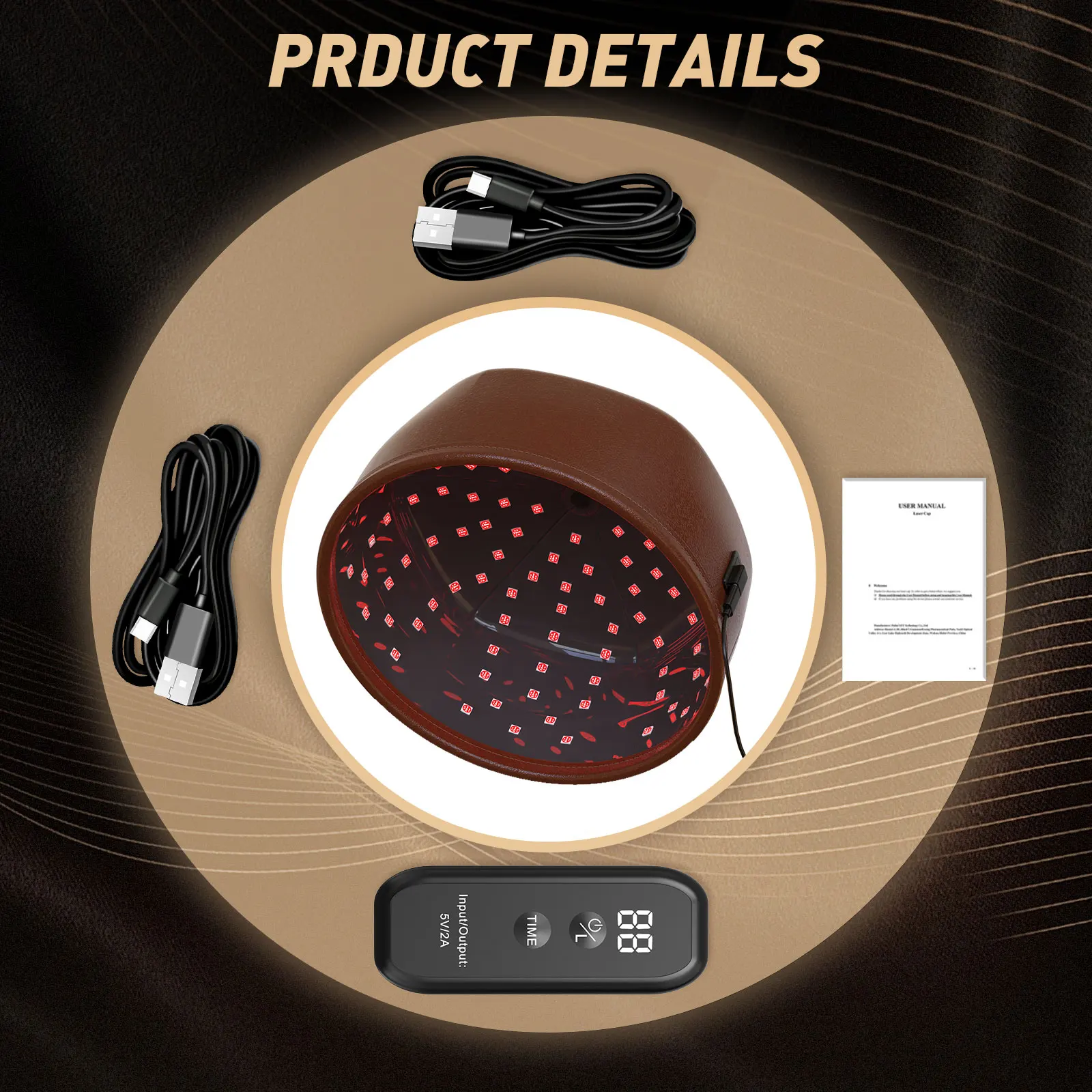 Infrared Hair Growth Cap with 120 Diodes 6 Infrared Hair Growth Cap with 120 Diodes - Image 6