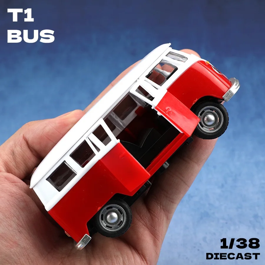 Vintage VW T1 Diecast Model in 1:38 Scale 3 Vintage VW T1 Diecast Model in 1:38 Scale - Image 3