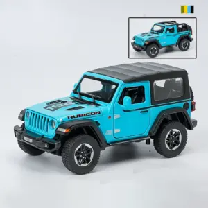 Vibrant Yellow Wrangler Rubicon Diecast Model 19 S3c0ed7ffcc2d4f8db71165ef4984ffb0r