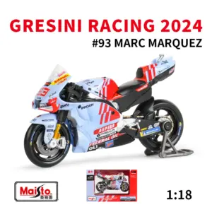 Maisto 1:18 Gresini Racing Motorcycle Model