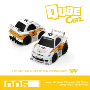 TSM QubeCarz Diecast Race Car Set 1:64 Scale 10 S3c21fedcd59f4ccb9474889458c5e83ep