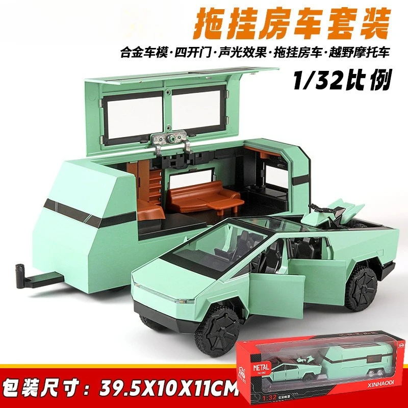 1:32 Diecast Pickup Trailer with Sound & Lights 10 1:32 Diecast Pickup Trailer with Sound & Lights - Image 10