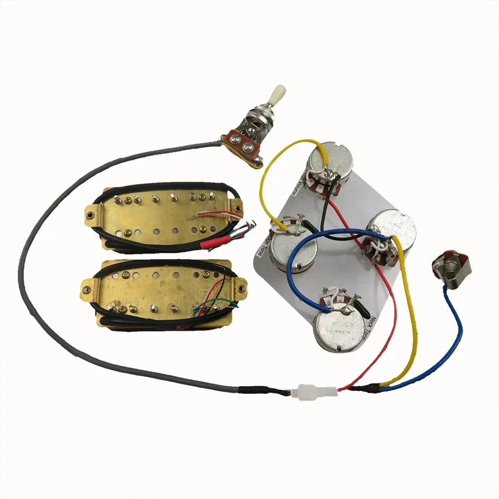 White Humbucker Pickups Set for Guitar 6 White Humbucker Pickups Set for Guitar - Image 6