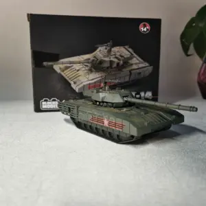 T14 Military Tank Model Kit 19x14x5 cm 8 S3c4cc7d69fb141feaa9074529360d5bdG