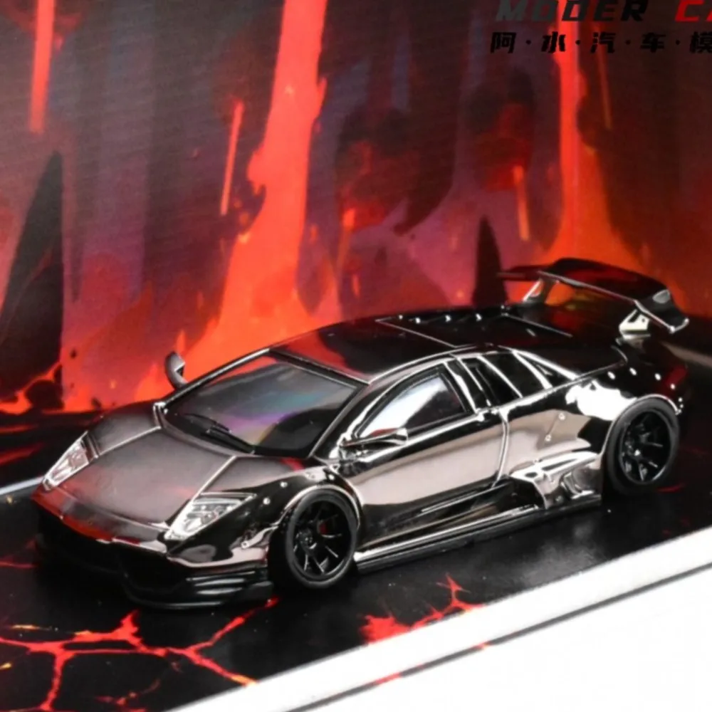 Black Lamborghini Murcielago LP670 Diecast Model 1 Black Lamborghini Murcielago LP670 Diecast Model