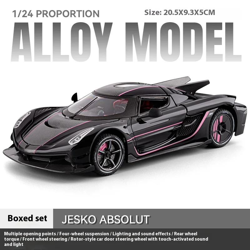 1/24 Jesko Absolute Metal Model Car 7 1/24 Jesko Absolute Metal Model Car - Image 7