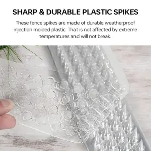 Transparent Plastic Bird and Animal Spike Set 10 S3cbd21fa1d4249c6acfd08e863800042E