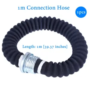 Rubber Corrugated Mask Connection Tube 40mm 16 S3ccd221b8d51444f9a150d255850d6811