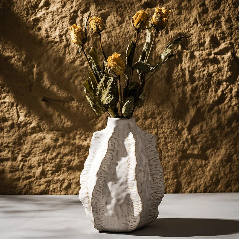 European Ceramic Vase with Organic Texture 2 European Ceramic Vase with Organic Texture - Image 2