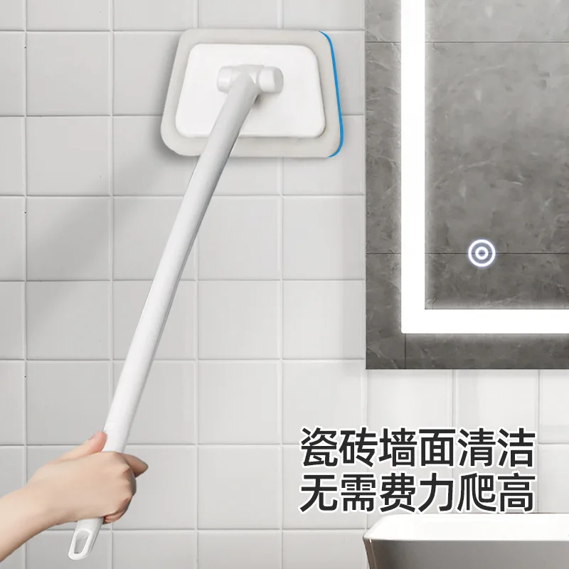 Bathroom Long Handle Wall Brush with Electric Spin 2 Bathroom Long Handle Wall Brush with Electric Spin - Image 2