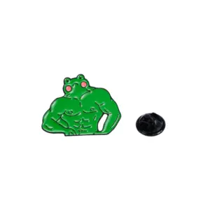Vibrant Green Muscle Frog Brooch Set for Adults 10 S3d4c50f097154839a2ecbfdacbb6030dC