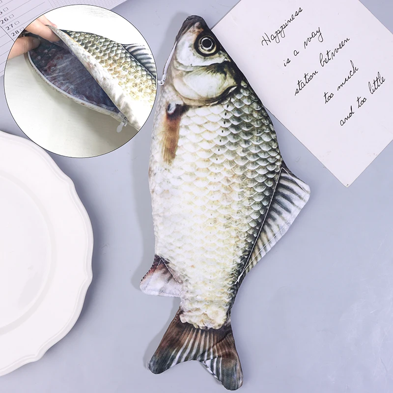 Realistic Fish-Shaped Pencil Case 5 Realistic Fish-Shaped Pencil Case - Image 5