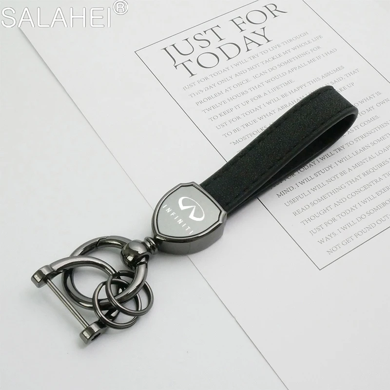 Infiniti 3D Metallic Leather Keychain in Multiple Colors 7 Infiniti 3D Metallic Leather Keychain in Multiple Colors - Image 7