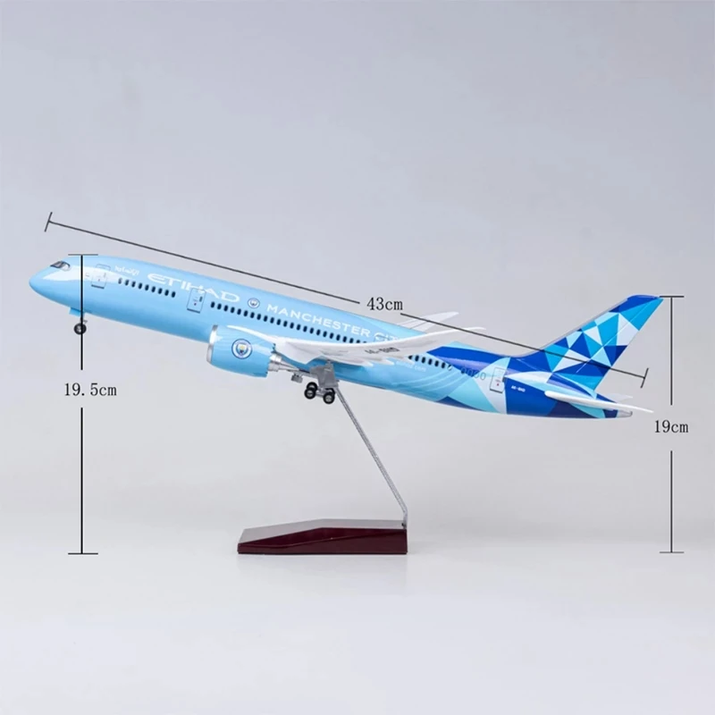 Etihad Boeing 787 Diecast Model with LED 6 Etihad Boeing 787 Diecast Model with LED - Image 6