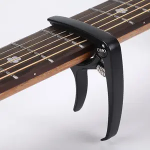 Metal Guitar Capo for Electric & Acoustic Guitars 14 S3d81bc7fb98d4a4b99e849eced094c7a5