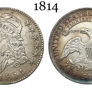 1814 US Half-Cent Replica for Collectors 16 S3d973961010a4d4e928219737c99b6743