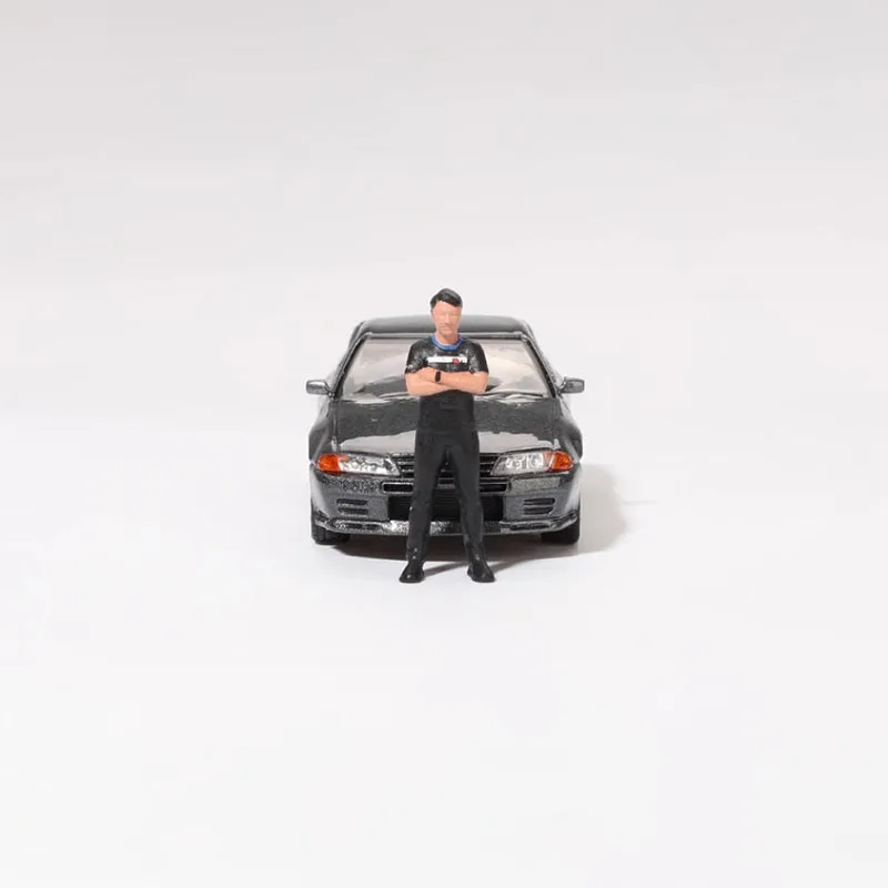 Dark Nissan Skyline GTR R32 Diecast Model 1:64 3 Dark Nissan Skyline GTR R32 Diecast Model 1:64 - Image 3