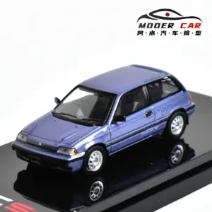 1984 Honda Civic Si 1:64 Diecast Model 16 S3dc473321ddf47f49ec35c2bbfd4118bY