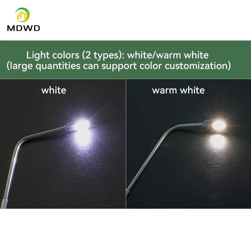 HO Scale Miniature Street Lamps Set (30 Pieces) 2 HO Scale Miniature Street Lamps Set (30 Pieces) - Image 2