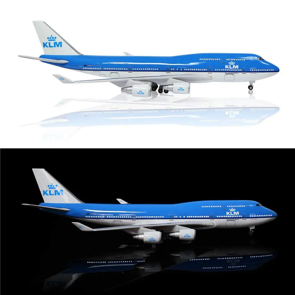 KLM Boeing 747 Model Airplane 1/157 Scale 6 KLM Boeing 747 Model Airplane 1/157 Scale - Image 6
