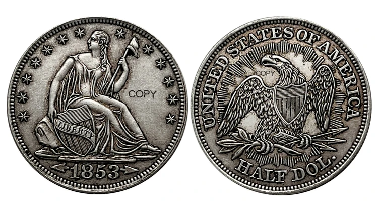 1853 Liberty Style Replica for Collectors 8 1853 Liberty Style Replica for Collectors - Image 8