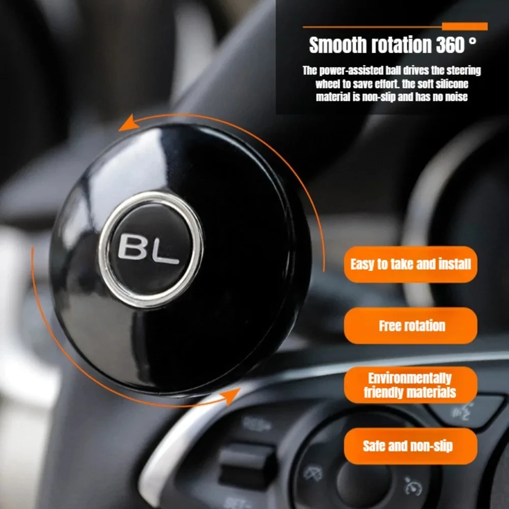 Universal Steel Steering Wheel Booster Ball 4 Universal Steel Steering Wheel Booster Ball - Image 4