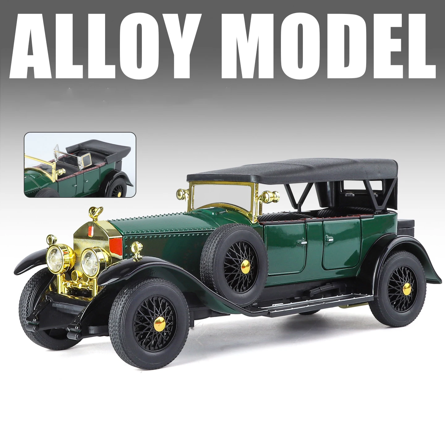 1925 Rolls Royce Phantom I Diecast Model 1:24 7 1925 Rolls Royce Phantom I Diecast Model 1:24 - Image 7