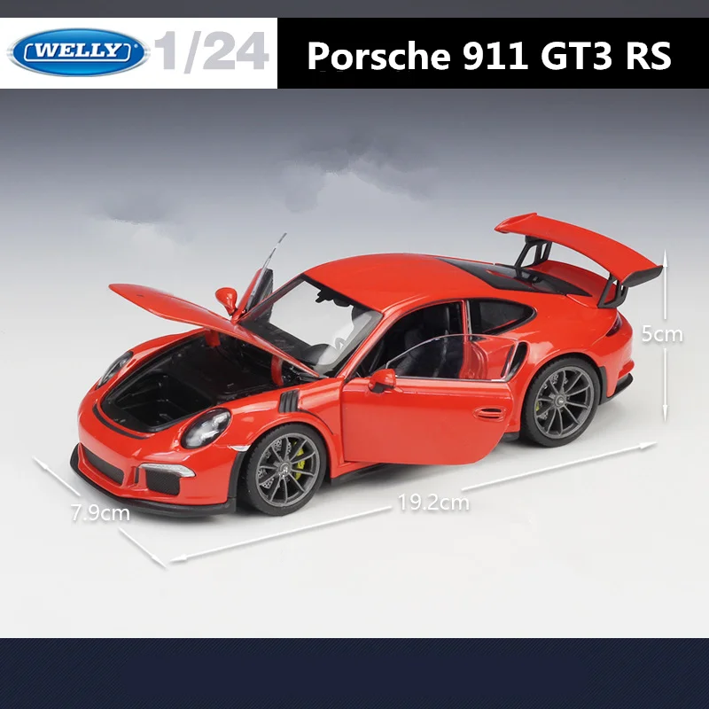 1:24 Porsche 911 GT3 RS Diecast Model 6 1:24 Porsche 911 GT3 RS Diecast Model - Image 6