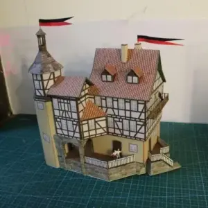 Medieval Cathedral Paper Model 1/87 Scale 12 S3e03ee16ffb1484387a7371f4c4e01c5m