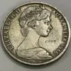 Vintage 1966 Australian 50 Cents Coin Replica