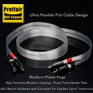 High-End 2RCA Audio Interconnect Cable 7 S3e065116d9f042e5afa3863d816e0224O