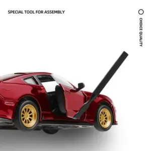 Blue Diecast Car Model Kit 1:40 Scale 9 S3e1b92696bb94e17a3b0e9f7dcb0402fE