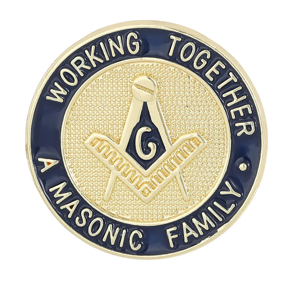 Masonic Badge Alloy with Patriotic Symbols 9 Masonic Badge Alloy with Patriotic Symbols - Image 9