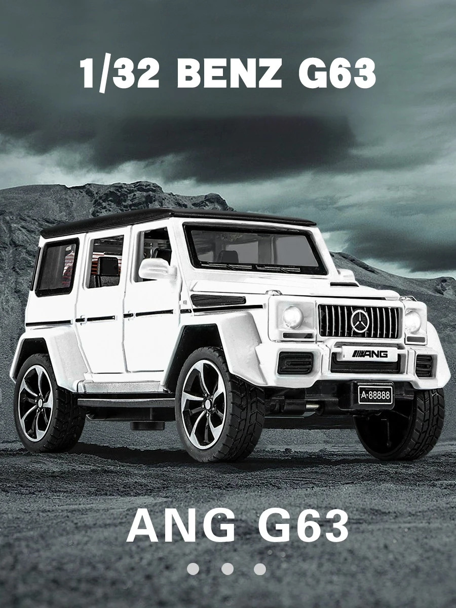 1:32 Mercedes Benz G63 Diecast Model Car 5 1:32 Mercedes Benz G63 Diecast Model Car - Image 5