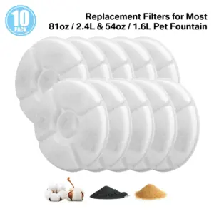 Pet Fountain Replacement Filters Set 13 S3e2575095c064cbd904ed7bc65da6382r